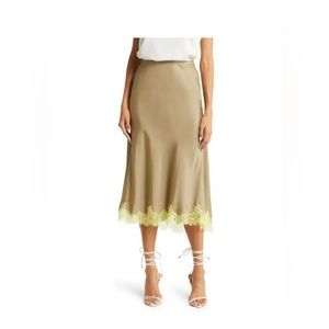 Rag and Bone silk skirt